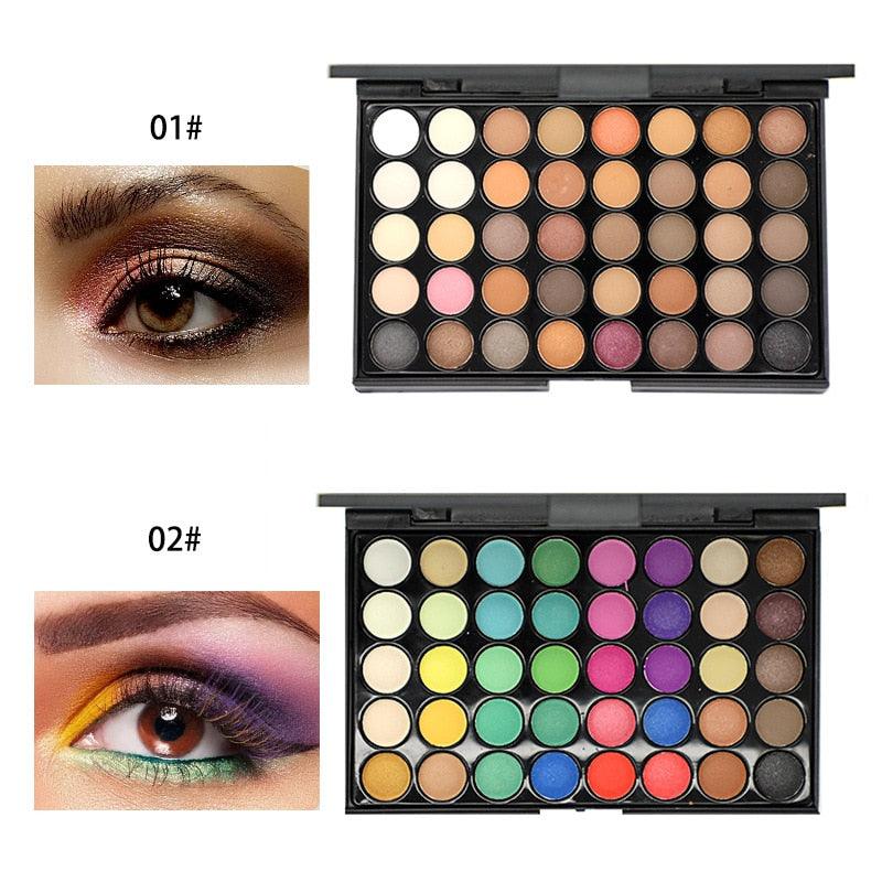 Paleta 40 cores - Zyxuaqir - Lojas Mixshop