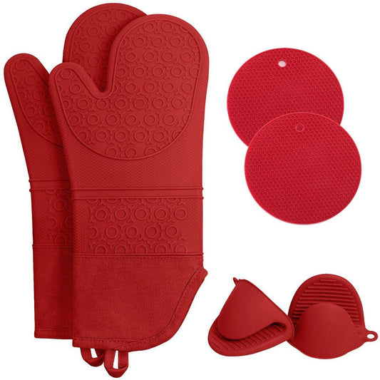 Conjunto - Luva Térmica de Silicone - Lojas Mixshop